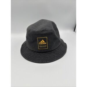 Adidas Unisex Grey/Gold Bucket Hat